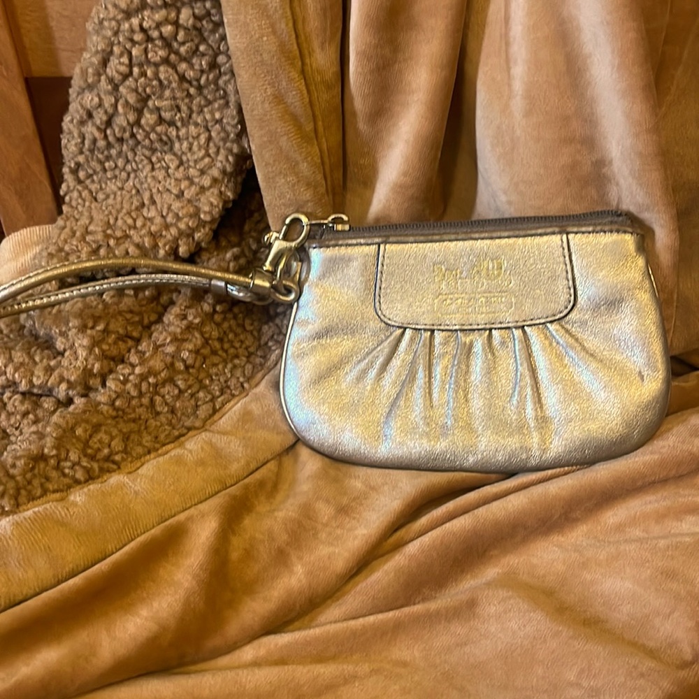 Vintage Coach wristlet